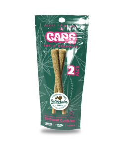 Caps By Good Morels 2 Pack THC-A Prerolls 2g Total – Girl Scout Cookies Sativa