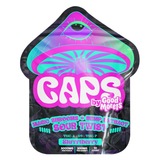 Caps By Good Morels Magic Shrooms + Hemp Extract Belts – Skrrrtberry