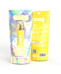 Caps By Good Morels Mind Blaster Blend 2G All-In-One – Lemon Slushii