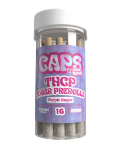 Caps By Good Morels THCP Sugar Prerolls 1G – Purple Sugar – Hybrid