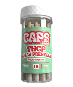 Caps By Good Morels THCP Sugar Prerolls 1G – Sugar Express – Hybrid