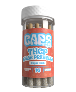 Caps By Good Morels THCP Sugar Prerolls 1G – Sugar Rush – Sativa