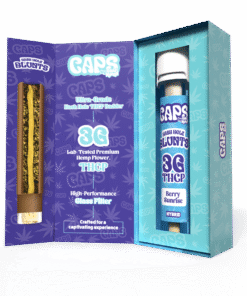 Caps By Good Morels 3G Hash Hole THCP BADDER Blunts – Berry Sunrise