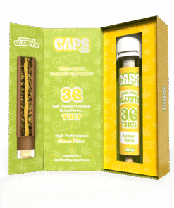 Caps By Good Morels 3G Hash Hole THCP BADDER Blunts – Lemon Burst