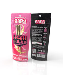 Caps By Good Morels 2 Pack Hash Holes Prerolls 4g Total – Strawberry Mimosa