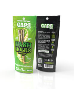 Caps By Good Morels 2 Pack Hash Holes Prerolls 4g Total – Tangie Green Crack