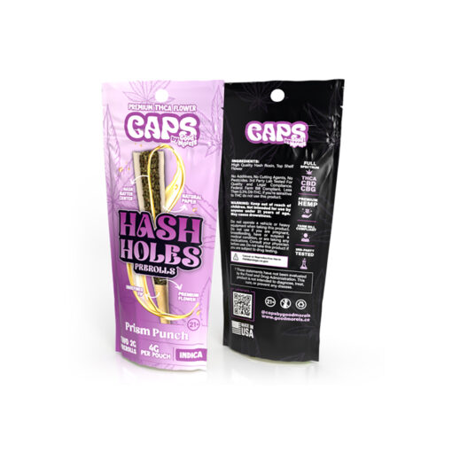 Caps By Good Morels 2 Pack Hash Holes Prerolls 4g Total – Prism Punch