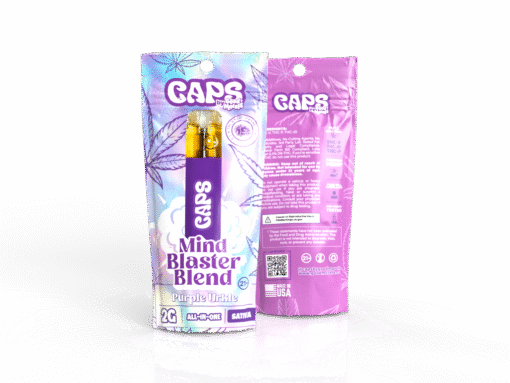 Caps By Good Morels Mind Blaster Blend 2G All-In-One – Purple Urkle