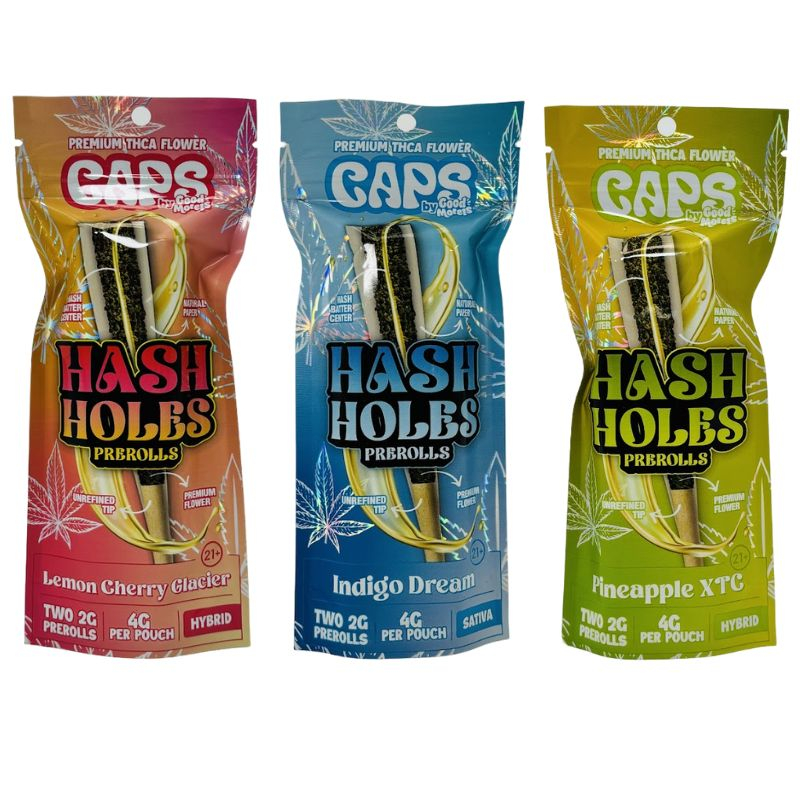 Caps By Good Morels 2 Pack Hash Holes Prerolls capsbygoodmorels.com